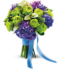Luxe Lavender and Green Bouquet Cottage Florist Lakeland Fl 33813 Premium Flowers lakeland